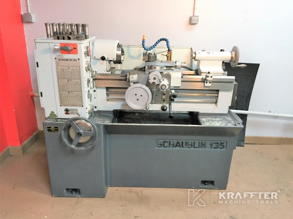 Manual lathe - SCHAUBLIN 135 - 20689-877