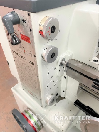 Manual lathe SCHAUBLIN 135 20689-978 - KRAFFTER Machine tools reseller