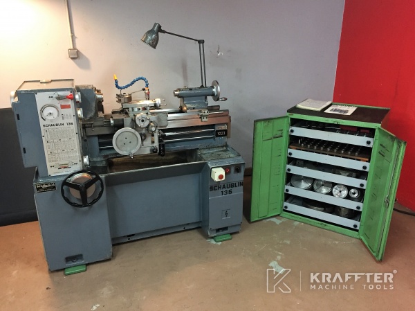 Manual lathe - SCHAUBLIN 135 - 20689-894