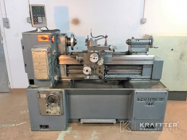 Manual lathe - SCHAUBLIN 160 - 20689-874