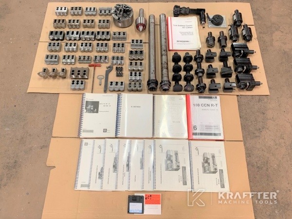 Accessories, equipment and user manual of SCHAUBLIN 180 CNC R-TM A2-5 20689-958