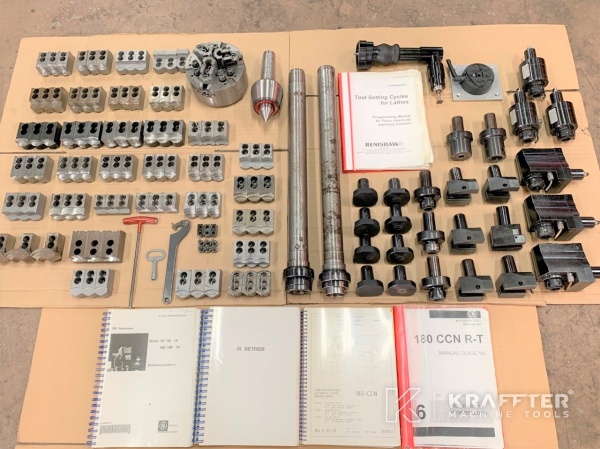 Accessories, equipment and tooling CNC lathe SCHAUBLIN 180 CNC R-TM A2-5 20689-958