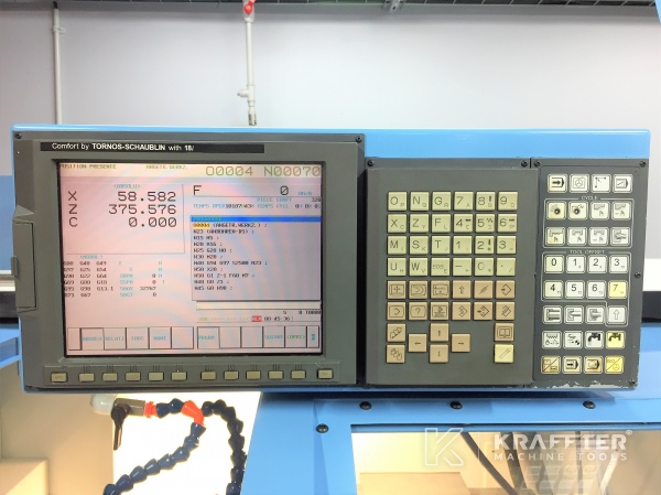 FANUC 18i numerical control on machine tools SCHAUBLIN 180 CCN R-TM 20689-916