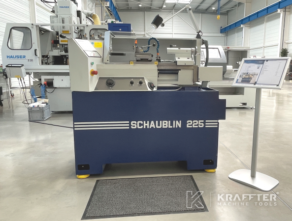 CNC teach-in lathe - SCHAUBLIN 225 - 20690-007