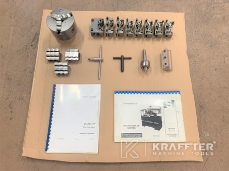 Accessories, equipment and user manual of SCHAUBLIN 225 20689-952