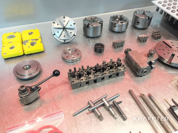 Accessories, equipment and user manual of SCHAUBLIN 70 20689-922