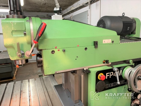 Manual Milling Machine 3 axis DECKEL FP4M (963) - Used Machine Tools | Kraffter