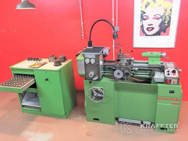 Manual lathe - SCHAUBLIN 125 C  - 20689-875