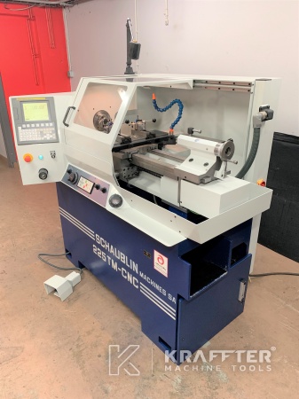 Machine tools for turning operations SCHAUBLIN 225 TM-CNC 20689-943