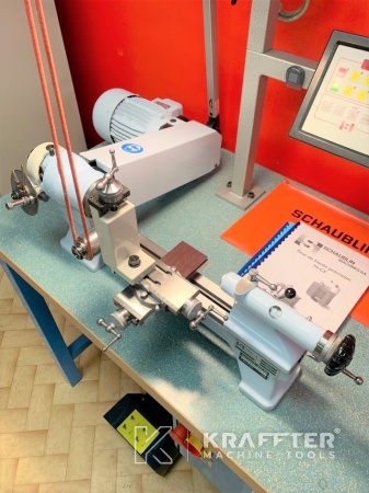 Used Manual lathe 2 axis SCHAUBLIN 70-CF 20689-949 for sale