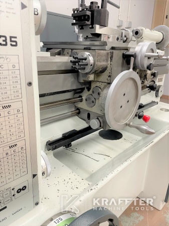 Precision mechanics Manual lathe SCHAUBLIN 135 20689-978 , Used machinery