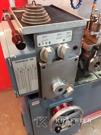 Used Lathe SCHAUBLIN 125 C (895) -  Second hand Machine Tools | Kraffter