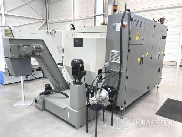 Chip conveyor on TRAUB TNC 42 / 65 20690-037