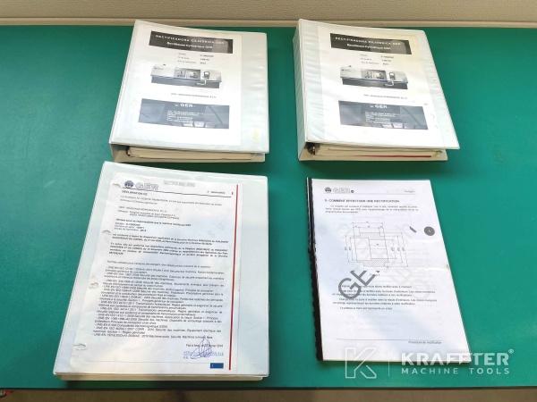 User manual of CNC cylindrical grinder GER C-1000 CNC 90088