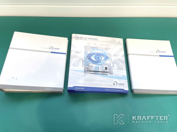 User manual of CNC cylindrical grinder STUDER Favorit CNC 20690-016
